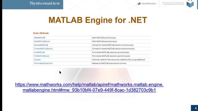 MATLAB Engine API for .NET (from R2022b) смотреть онлайн