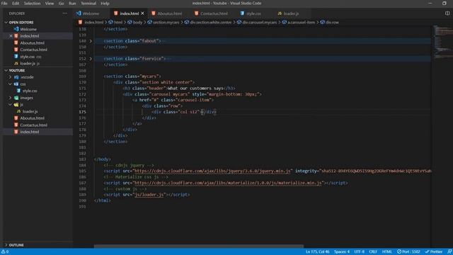 Add carousel effect using materialize css смотреть онлайн