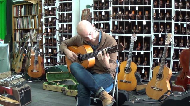 1969 JUAN ALVAREZ FLAMENCO GUITAR SIGNED Classical Guitar Sebastian Quintero смотреть онлайн