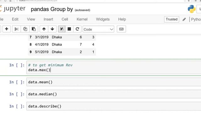 Pandas Group by, Split,Apply,Combine: English смотреть онлайн
