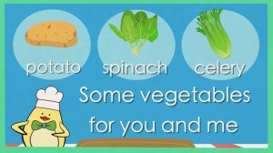 Vegetable Song _ Songs for kids _ The Singing Walrus