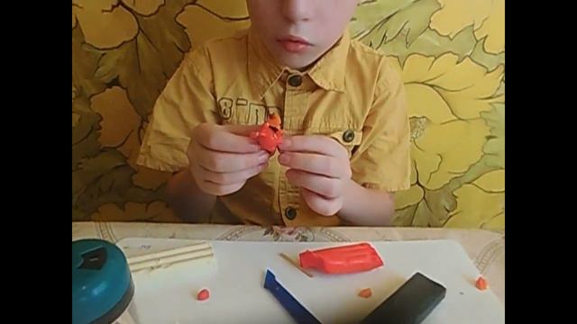 Лепим фокси из пластилина. Фнаф 1 смотреть онлайн