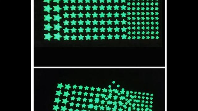 Светящиеся Настенные наклейки 3D смотреть онлайн