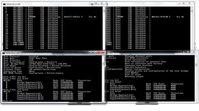 Spanning Tree configuration on HP Comware switches part 1 смотреть онлайн