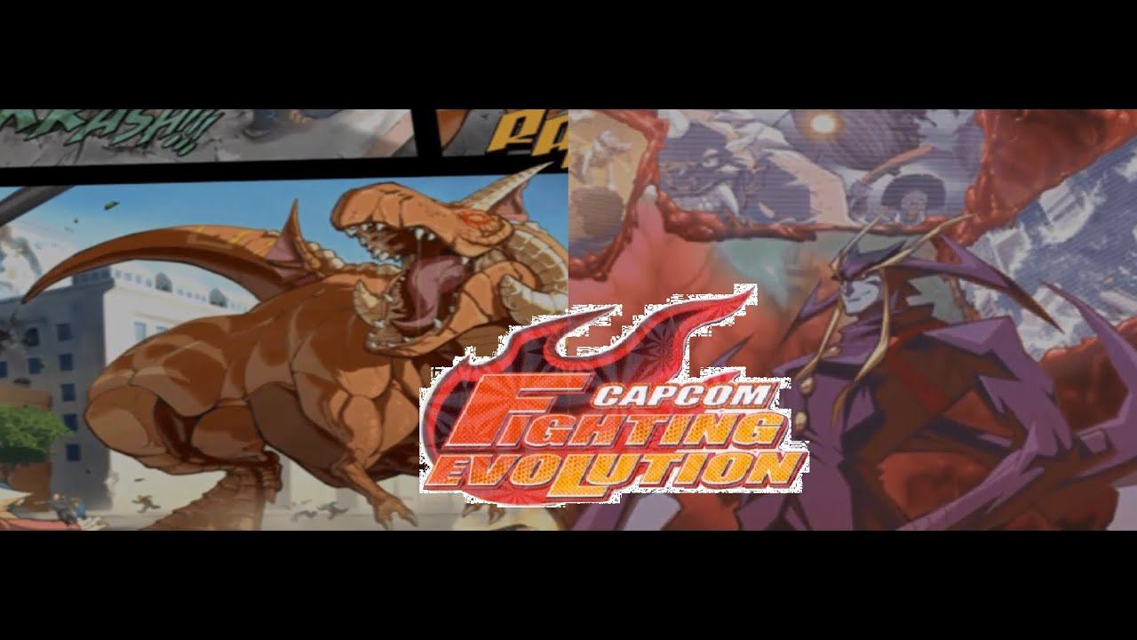 Capcom Fighting Evolution (PS2) Hauzer & Jedah Arcade
