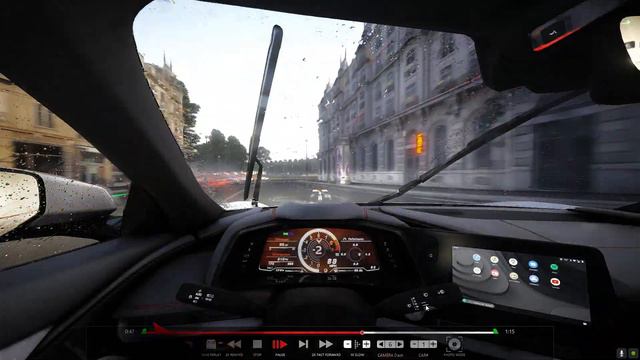 assetto corsa Chevrolet corvette z06 3lz coupe Paris Rainfx RTGI mod map fail смотреть онлайн
