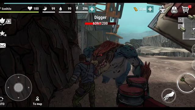 Using the Crate Hack to kill a Digger! - Dark Days: Zombie Survival (Android, iOS Gameplay) смотреть онлайн