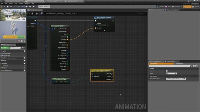 02. Unreal Engine 4 - Звуки шагов в зависимости от материала смотреть онлайн
