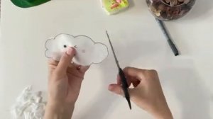 Как сделать объемное облако из бумаги своими руками?