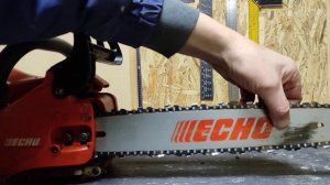 Маленький секрет натяжки цепи бензопилы.