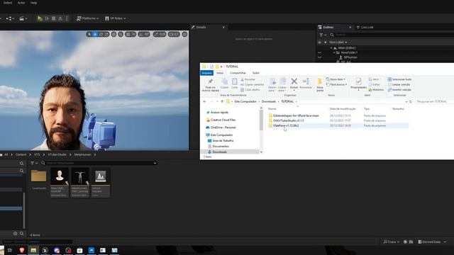 Realtime Unreal Face Mocap (RTX GPU) смотреть онлайн