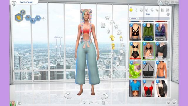 imani (eco lifestyle) ☆ the sims 4 cas + download смотреть онлайн