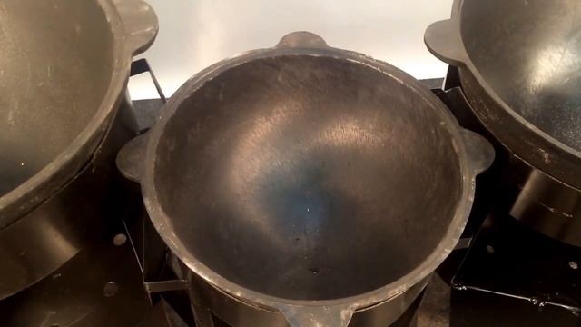 Виды настоящих чугунных казанов. 6-8-10 литров смотреть онлайн