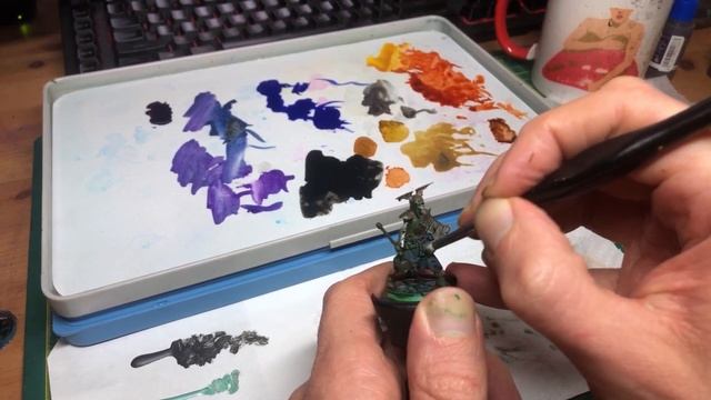 Speed-Painting the new Warhammer Underworlds Skeletons. смотреть онлайн