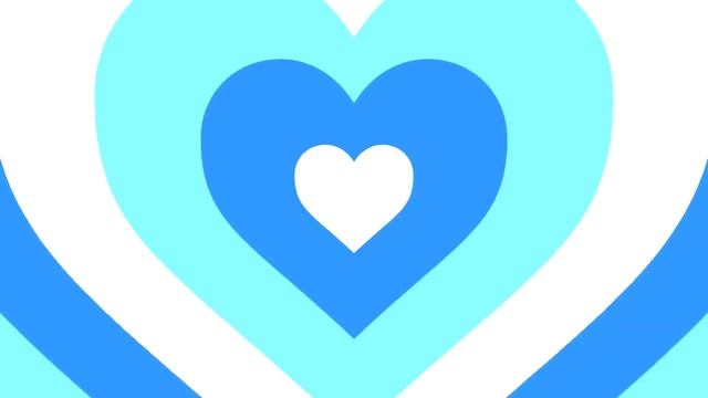 Y2K PARTY Небесно-Голубая сердечки, сердце фон для видео