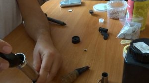 Барклай 12 калибра, латунные гильзы.