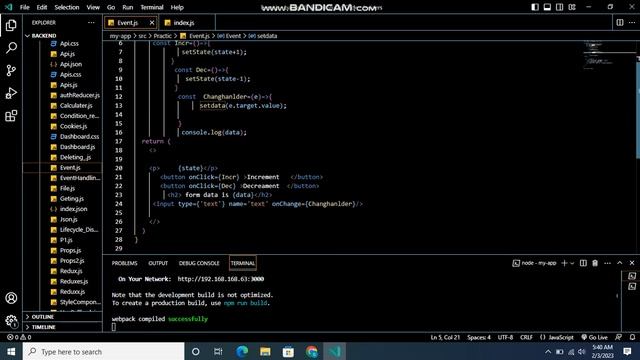 #7 Onchange in react js смотреть онлайн