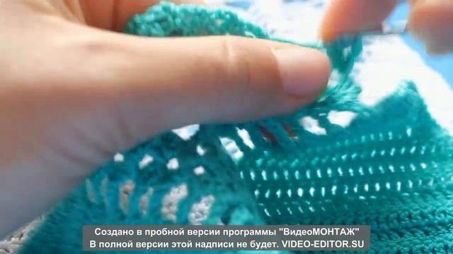 Модный купальник- кроптоп для девочки крючком! смотреть онлайн