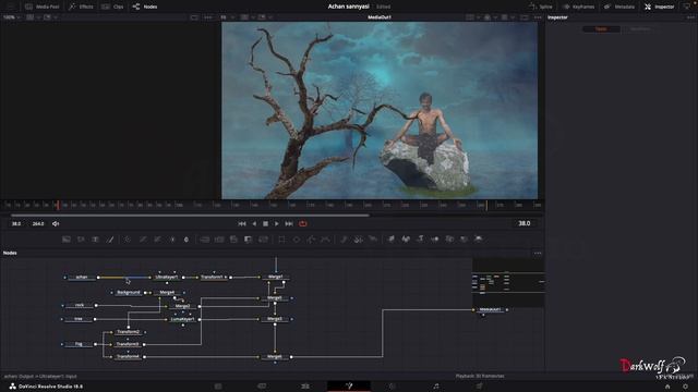 Super Hero flying vfx | super natural monk flying effect using davinci Fusion malaylam смотреть онлайн