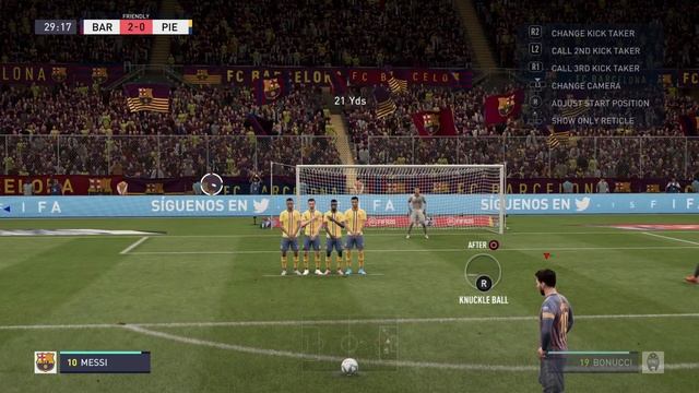 FIFA 21 / FIFA 20 Free Kicks Tutorial | Learn the NEW Technique (Knuckleball, Top Spin, Curved) смотреть онлайн