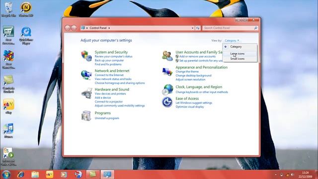 how to change to control panel view on windows 7.mp4 смотреть онлайн