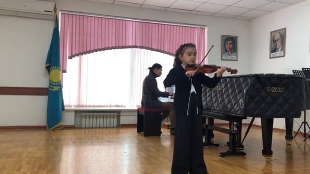 Курманалинова Сафия, 9 лет, «Непрерывное движение» П.Шольц смотреть онлайн
