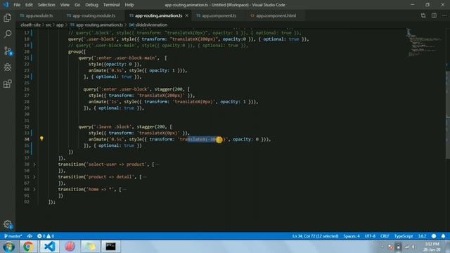 Angular 8 animation on route change смотреть онлайн