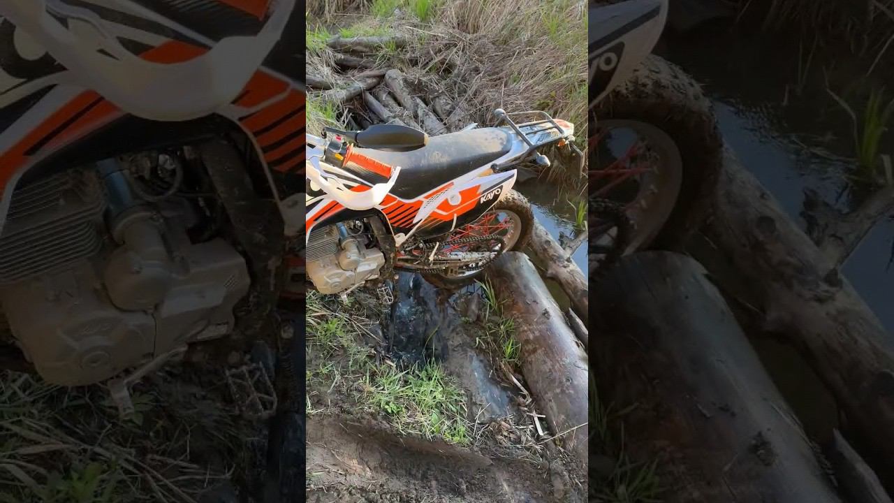 ЗАСТРЯЛА В РУЧЬЕ НА ЭНДУРО KAYO T2 #kayo #мотоцикл #покатушки #застрял #эндуро #девушка #мотодевушка смотреть онлайн