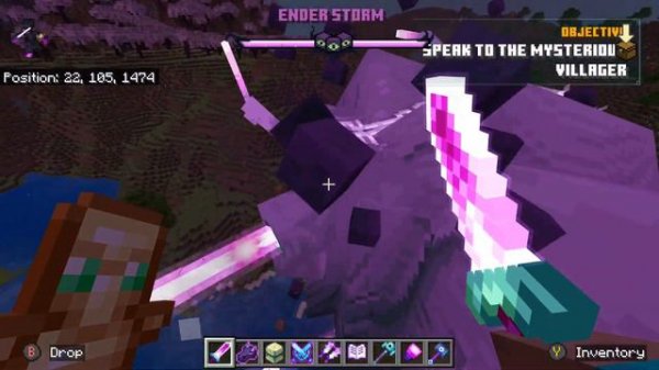 Minecraft Last phase of the Ender Storm by XP