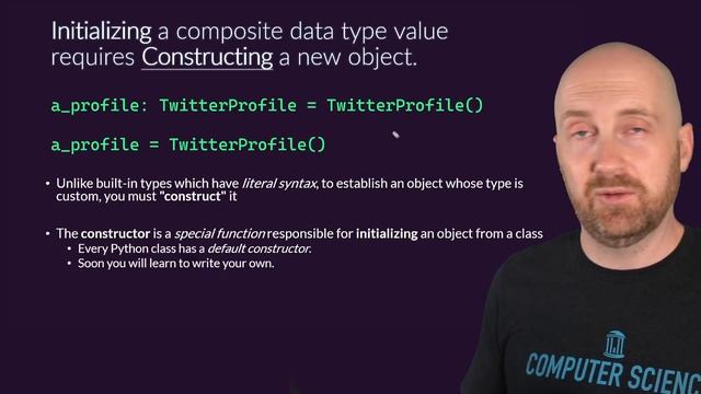 Basic Class and Object Syntax in Python with Static Type Annotations смотреть онлайн
