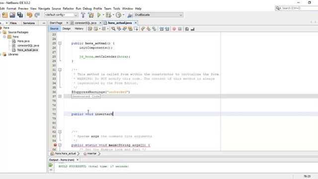 Insertar la hora Java y Mysql смотреть онлайн