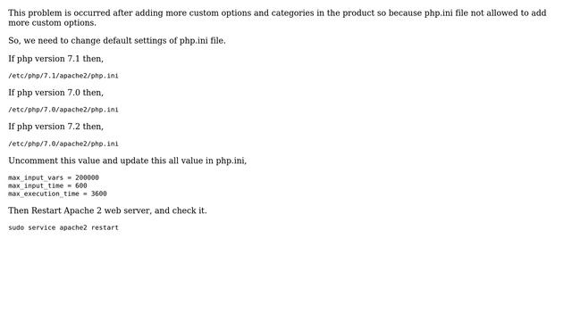 Magento: Magento 2.2.2 On product save i get error ''Invalid Form Key. Please refresh the page' смотреть онлайн