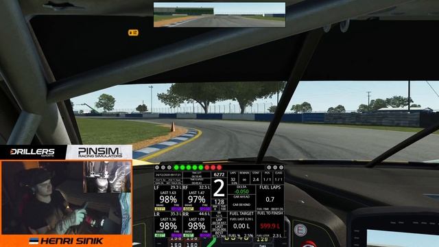 rFactor 2 | Chevrolet Corvette C8.R GTE | Sebring Hotlap 1:57.881 смотреть онлайн