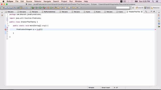 Java 8 Features Part 12 - Integer Predicate смотреть онлайн