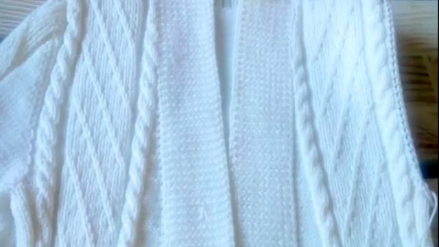 Классическая Кофта СПИЦАМИ// Кофточка на Пуговицах, для Девочки// Школьный Джемпер//Мастер класс// смотреть онлайн