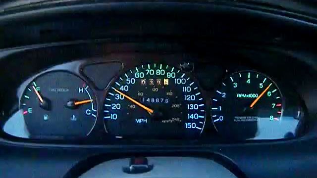 0-60 V8 SHO w/no mufflers смотреть онлайн