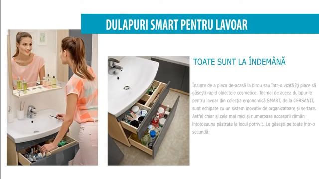 Тумба для умывальника Cersanit Smart смотреть онлайн