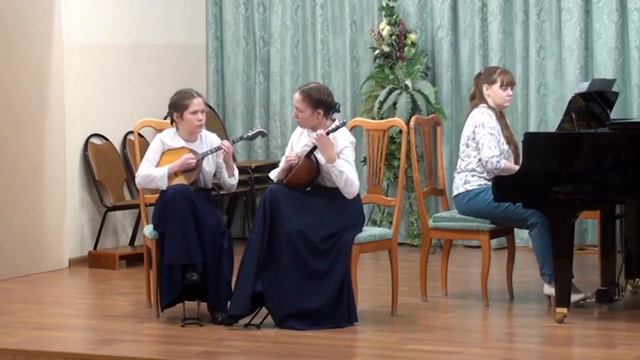 Дуэт домристов Степанова Алиса,Колосова Яна-5 класс. смотреть онлайн