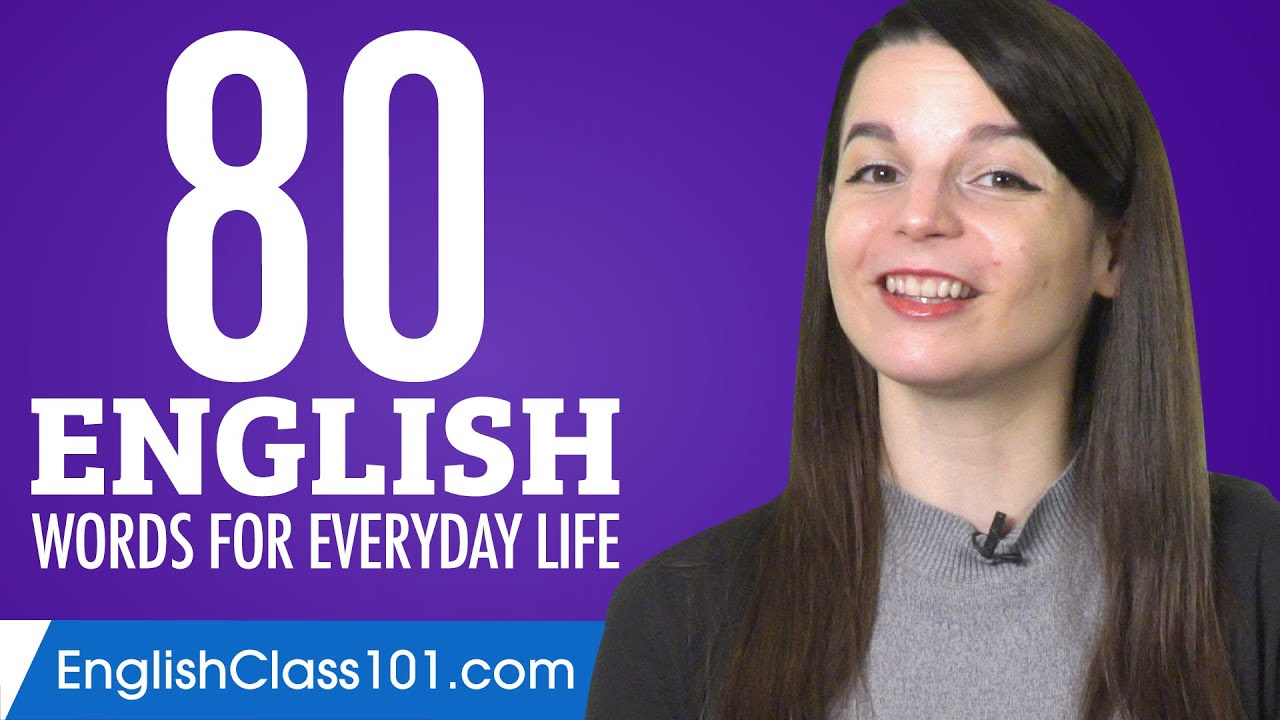 80 Английских Слов На Каждый день #4
80 English Words for Everyday Life - Basic Vocabulary #4