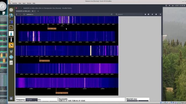 Skywave Linux Shortwave Demo in Virtual Box including boot up of the virtual machine смотреть онлайн
