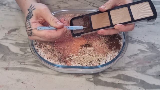 MAKEUP SLIME - Mixing Makeup Eyeshadow Highlighter into Slime|Satisfying Slime Videos Relaxing ASMR смотреть онлайн
