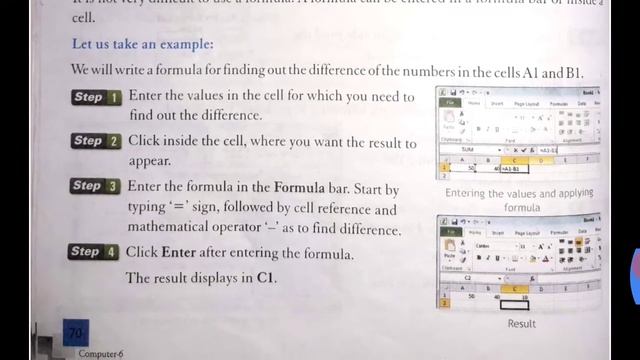 Class 6. Lno.6. MicroSoft Excel 2010. Part -2 смотреть онлайн