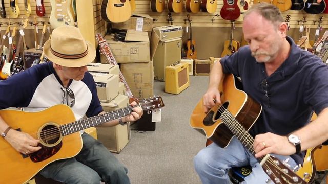 Brad Hofriehter & Evan Benvenisti | 1989 Martin Custom Cutaway & 1963 Martin D-28 смотреть онлайн