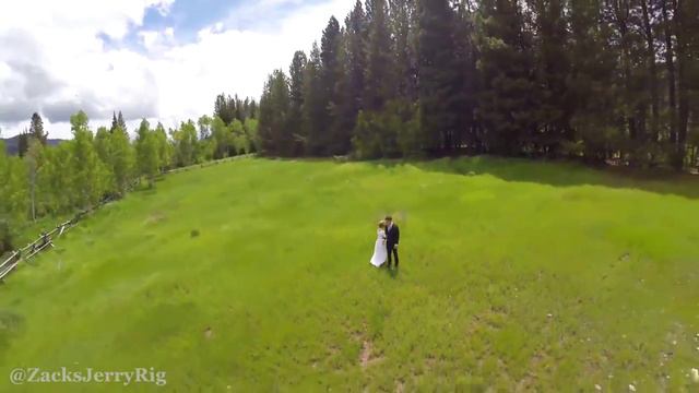 Красивая воздушная свадебная фотография смотреть онлайн