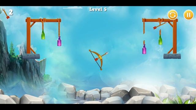ARCHERY BOTTLE SHOOTER смотреть онлайн