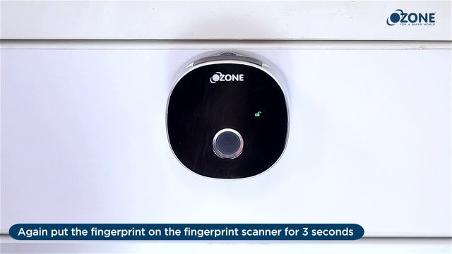 Fingerprint Lock ( OZFL-402-F) | Installation & Operation Guide I Ozone смотреть онлайн