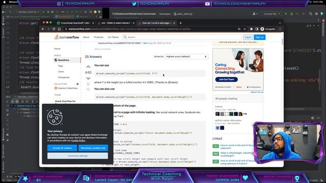 Is Python or Java better for Selenium Webdriver automated testing? | Live Comparison | Part II смотреть онлайн