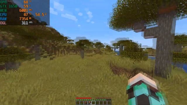 GTX 1650 Laptop | Minecraft 1.19.4 | Optifine + Shaders | ft. I5 10500H смотреть онлайн