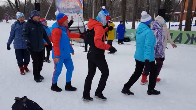 Лыжная Гонка Памяти Марий Эл 2024. Марийский танец 1. Дискотека. 23.02.2024. смотреть онлайн