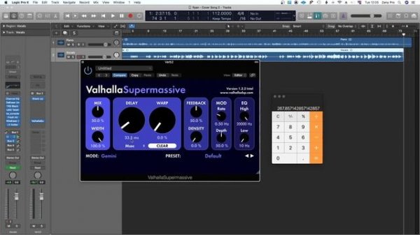 EASILY calculated The PERFECT Reverb and Pre-Delay Time With A FREE PLUGIN⎮NO CALCULATOR REQUIRED